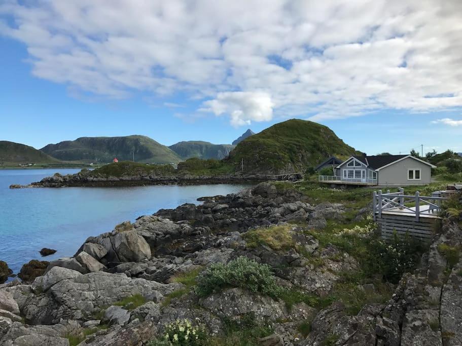 Hytte Ved Sjoen Napp Exteriér fotografie