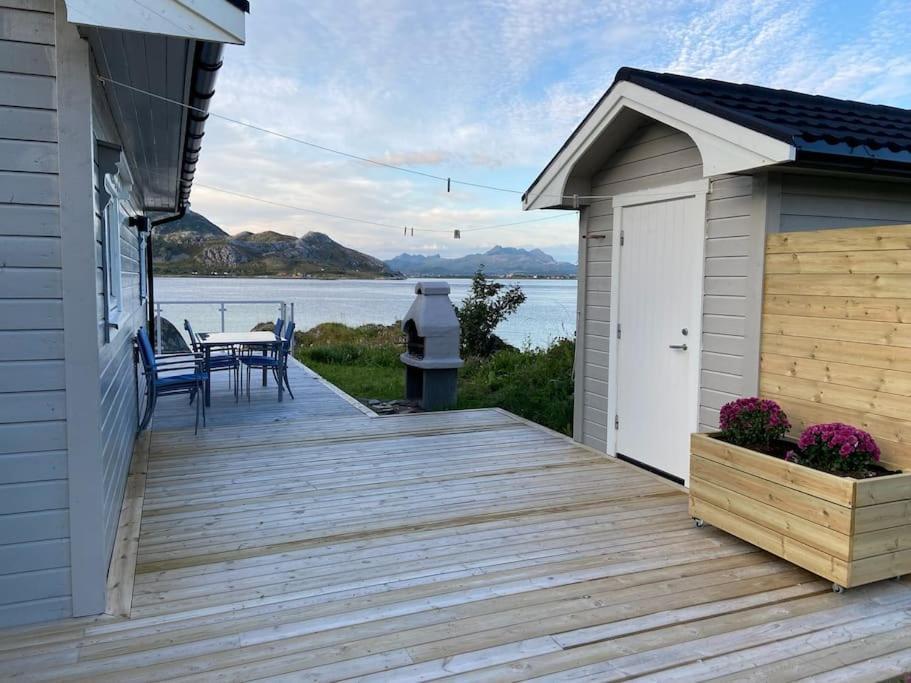 Hytte Ved Sjoen Napp Exteriér fotografie