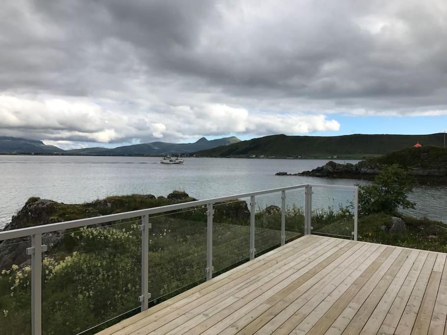 Hytte Ved Sjoen Napp Exteriér fotografie