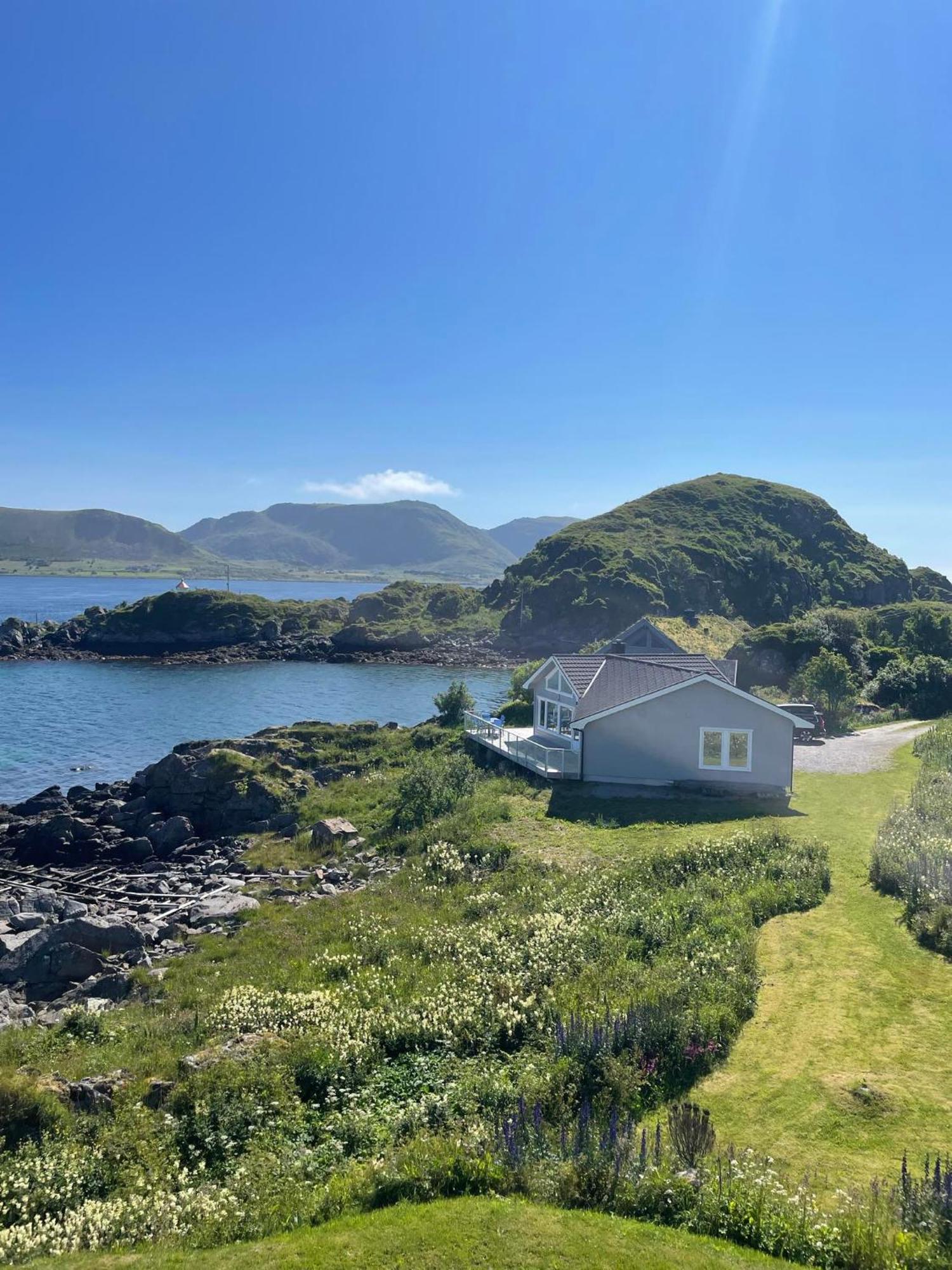 Hytte Ved Sjoen Napp Exteriér fotografie