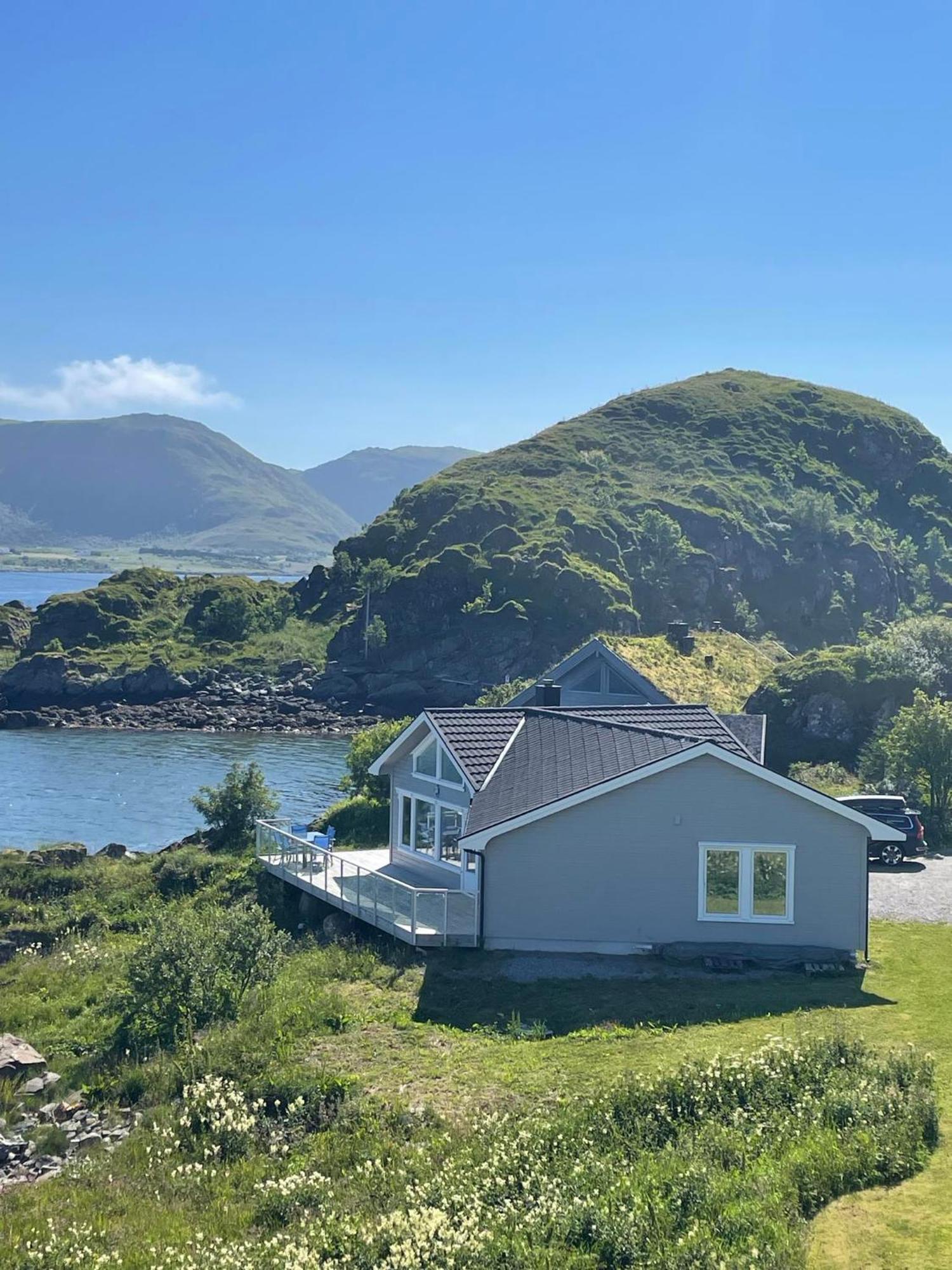Hytte Ved Sjoen Napp Exteriér fotografie