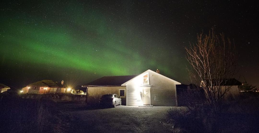 Hytte Ved Sjoen Napp Exteriér fotografie